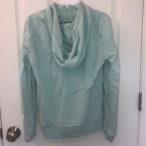 Pink Victoria’s Secret 1/4 Zip Hoodie - Picture 4 of 5